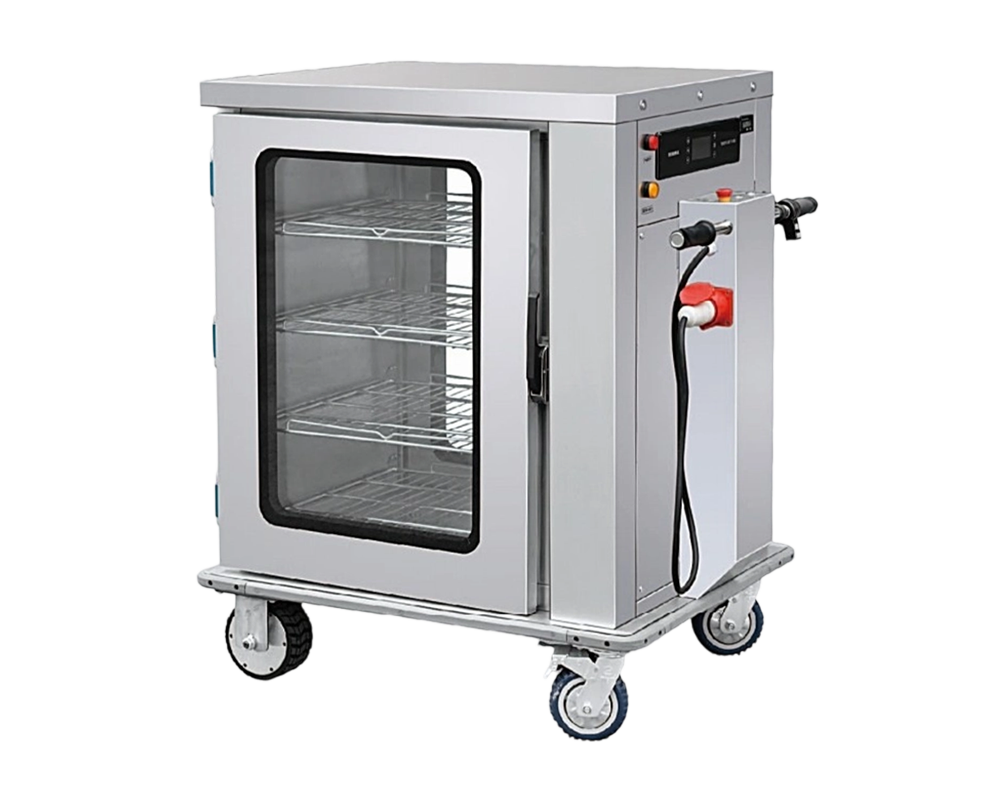 Horizontal Electric Food Warming Cabinet Delivery Vehicle-C