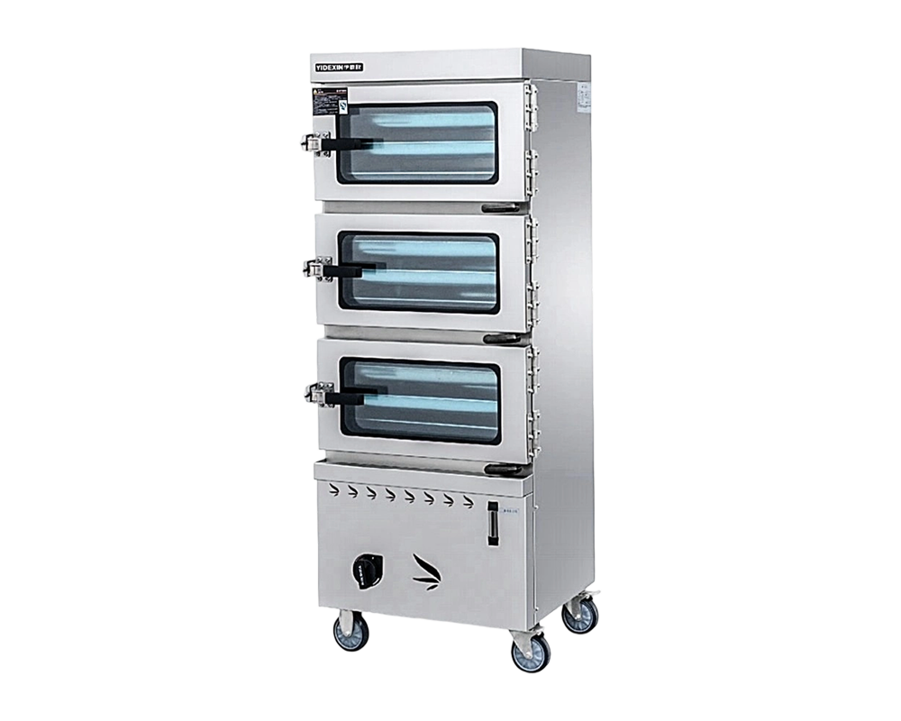 Multi-Layer Natural Gas Rice Steaming Cabinet